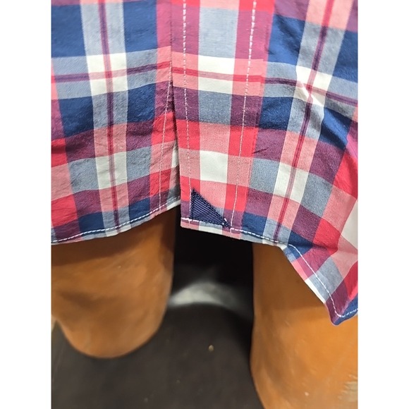UNTUCKit Men's Shirt XXL‎ Tal Regular, Long Sleeve Button-Up Casual Plaid Dad - Picture 4 of 9